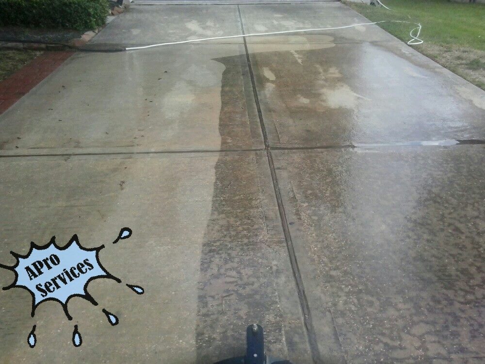 Driveway Pressure Washing: Revitalize Your Home's First Impression